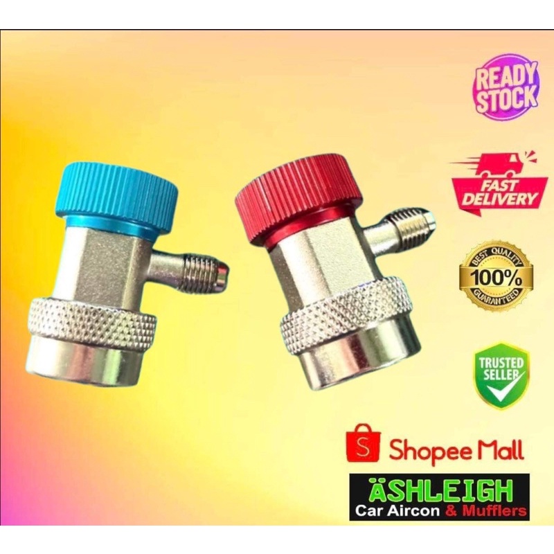 Ashleigh Car Aircon Quick Release HEAVY DUTY COUPLER ONLY 134a Adaptor