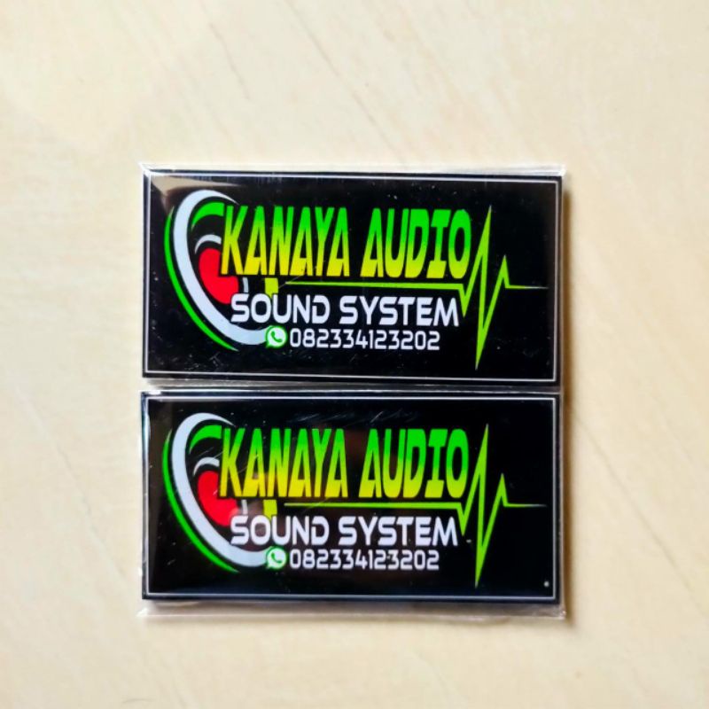 Logo | Custom 3D embossed SOUND SYSTEM EMBLEM ACCORDING TO REQUEST ...