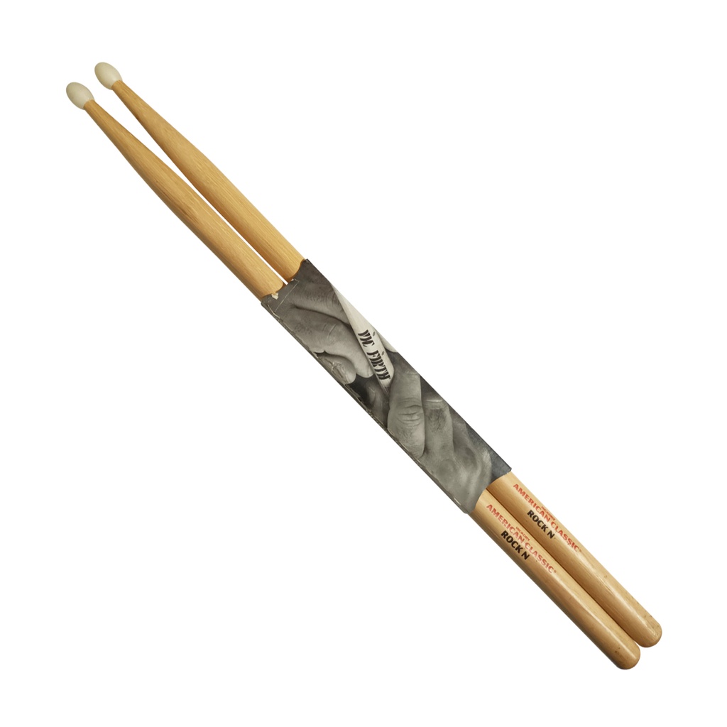 VIC FIRTH M274 Drumstick 5A – Hickory Mit Wood Tip, American Classic Serie