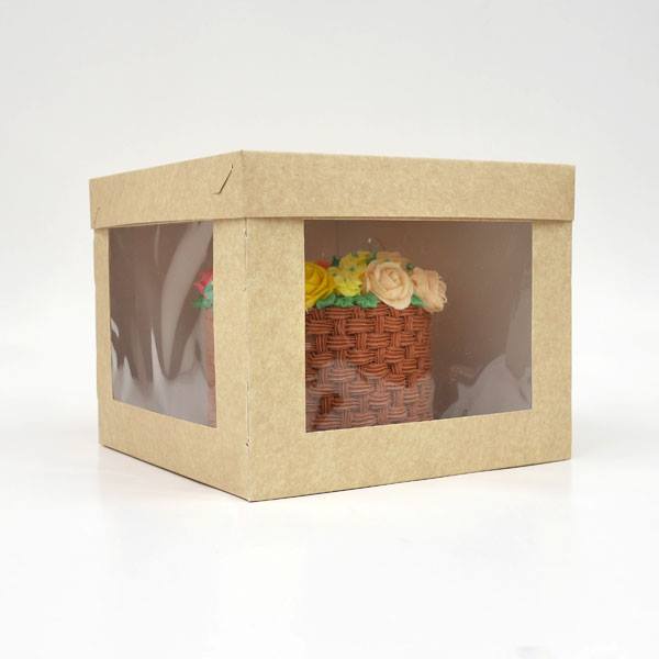 12 x 12 x 8 Double Big Window Natural Box 10s | Shopee Philippines