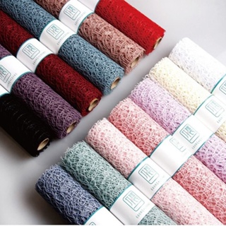 50CM*5Y/roll Bling Stars Florist Supplies Lace Mesh Wrapping Paper Roll Flower  Wrapping Paper Bouquet Lining Yarn - AliExpress