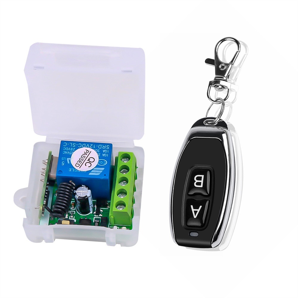 (Local Stock) 433 Mhz RF Wireless Remote Control Switch relay 433mhz DC ...