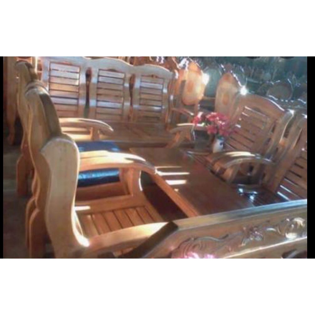sala set gmelina wood Shopee Philippines