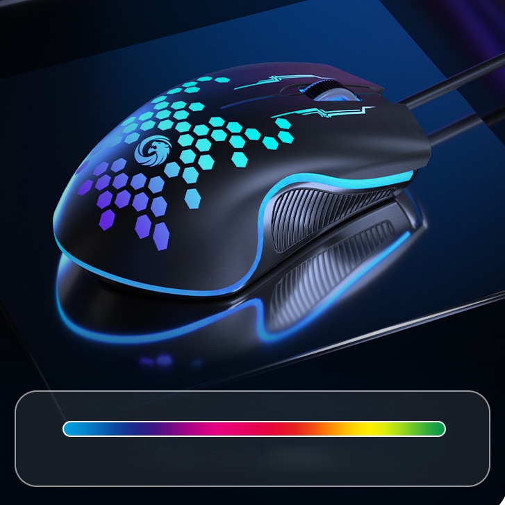 Gaming Mice Computer General USB Luminous Wired Mouse with RGB LED P8 ...