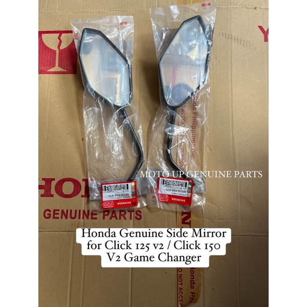 Honda Genuine Side Mirror for Click 125 V2 / Click 150 V2 Game Changer ...