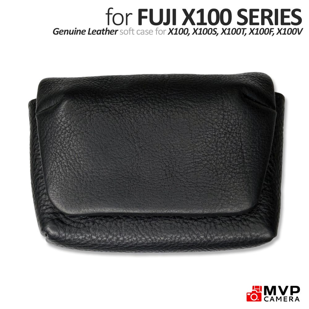 GENUINE LEATHER Soft Camera Case Pouch for Fuji Fujifilm X100 X100S