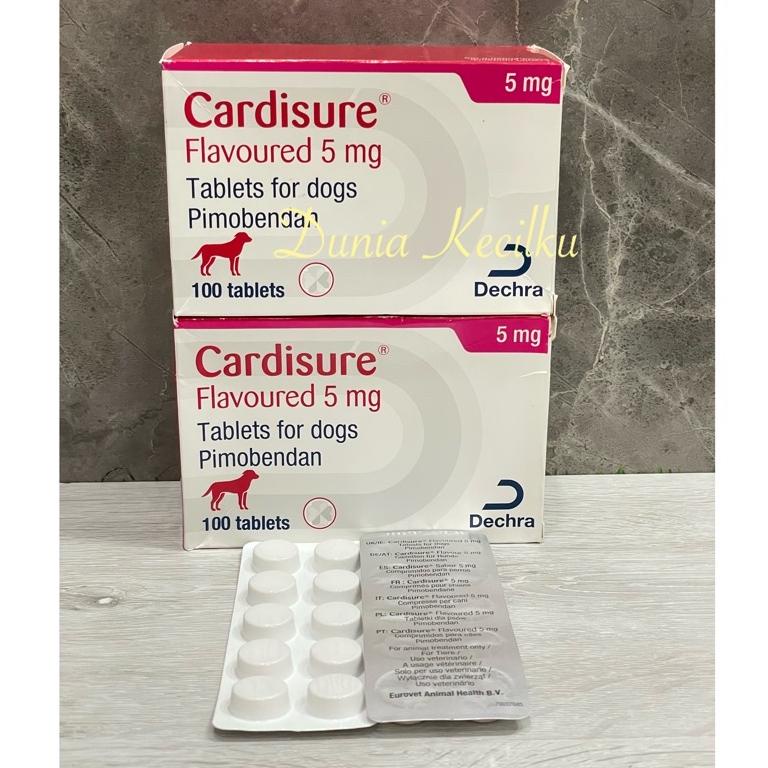[Code 1790] Cardisure Flavoured 5mg Pimobendan Dog Heart Medicine (PER