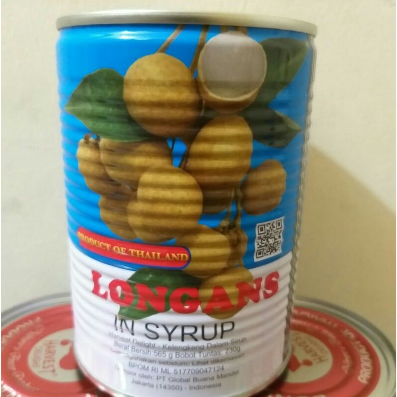 Canned LONGAN Fruit/LONGAN In SYRUP SYRUP 565GR | Shopee Philippines