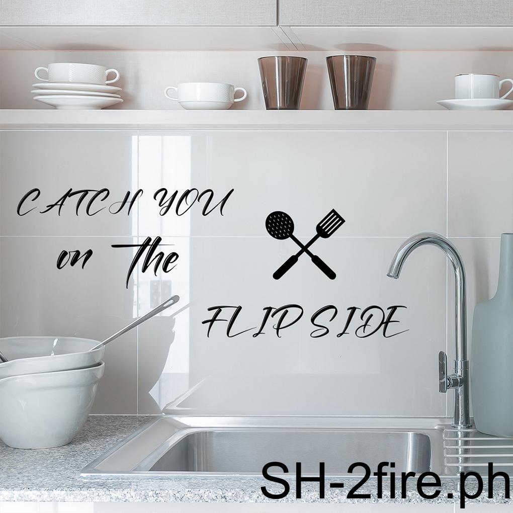 Kitchen Cooking Wall Sticker Restaurant Bar Fridge Decal Letter ...