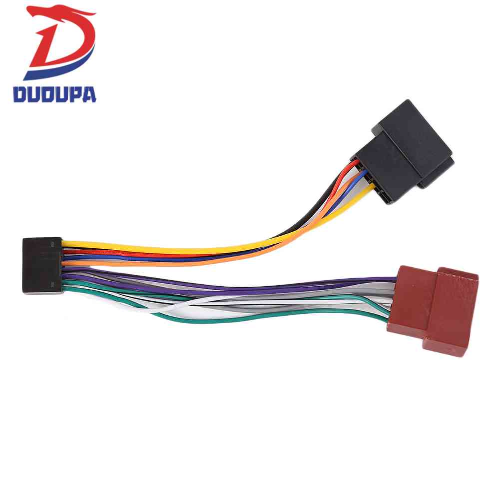 Per Kenwood DIN ISO Adattatore Radio Auto Cavo Spina KDC 16 - Foto 11