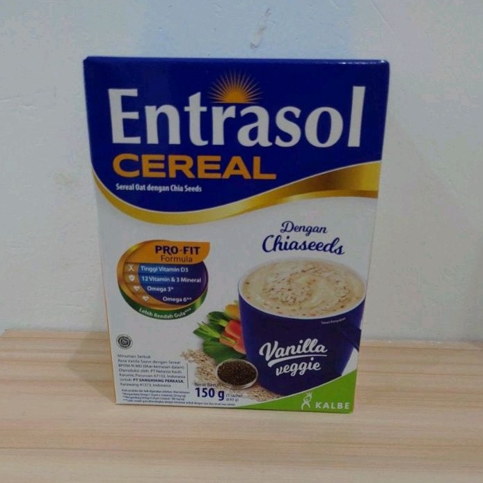 Entrasol Quickstart (Cereal) 5x30 Gr with chia seeds | Shopee Philippines