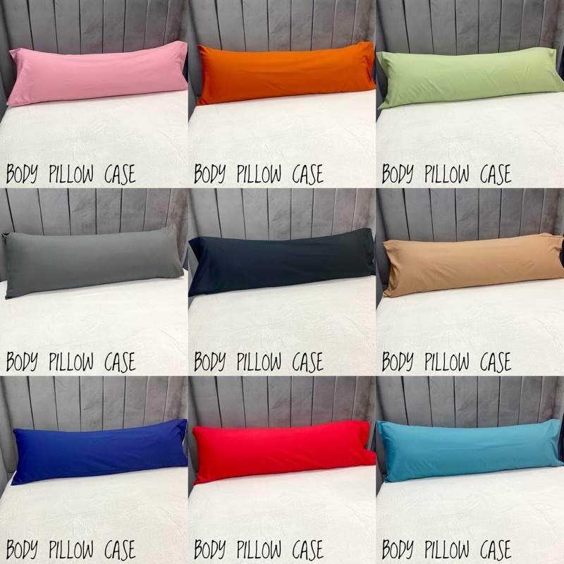 BODY PILLOWCASE PLAIN Hugable Pillow Case Shopee Philippines