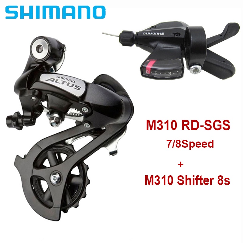 Shimano Altus RD 8 speed Groupset M310 Shifter 8 speed Rear Derailleur Chain 8s VG 8s cogs 1140