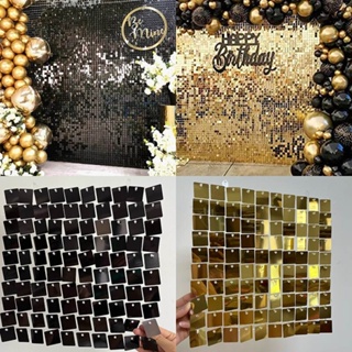 Rainbow Glitter Dots Photo Backdrop Christmas Day Kids Happy Birthday  Colorful Siny Photography Background Black Vinyl Photo Studio Prop 