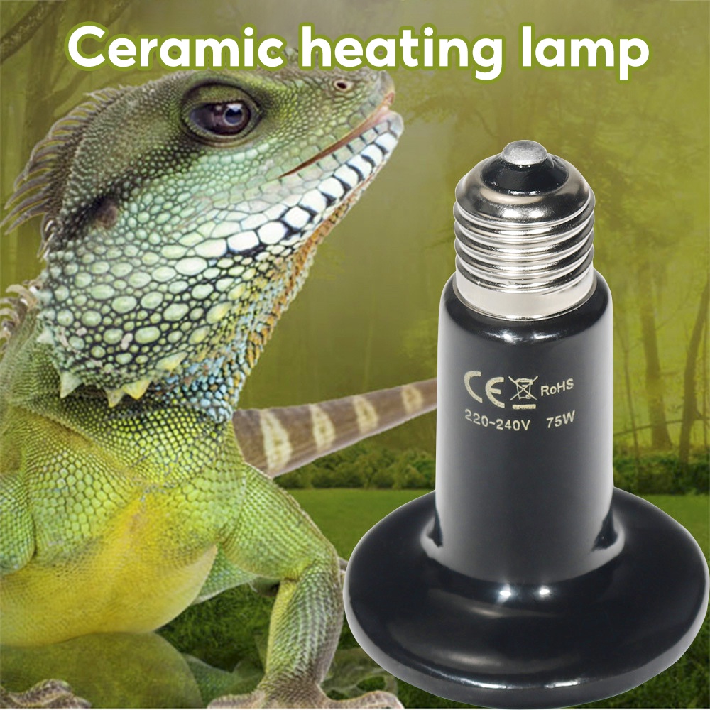 Basking Bulb Ceramic Heat Bulb For Bearded Dragon 25W/50W/100W Pet