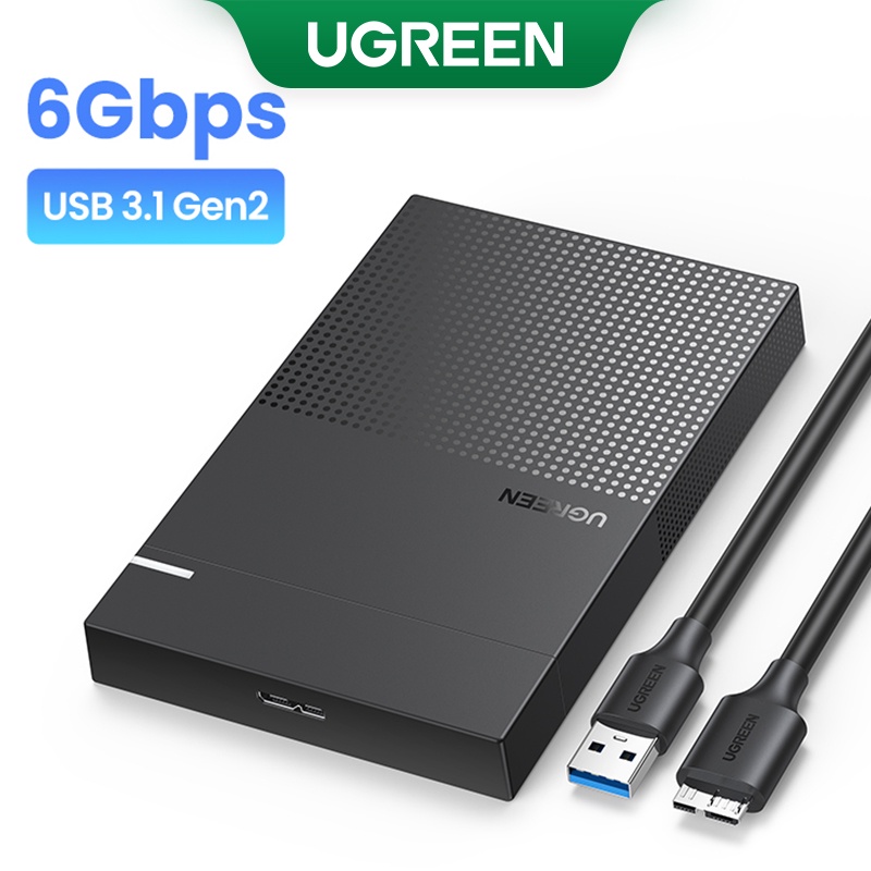 UGREEN SATA External Hard Drive Enclosure USB With Up To, 60 OFF