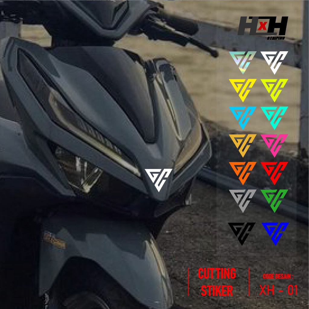 Gc Hologram Reflective Logo Cutting Sticker | Shopee Philippines