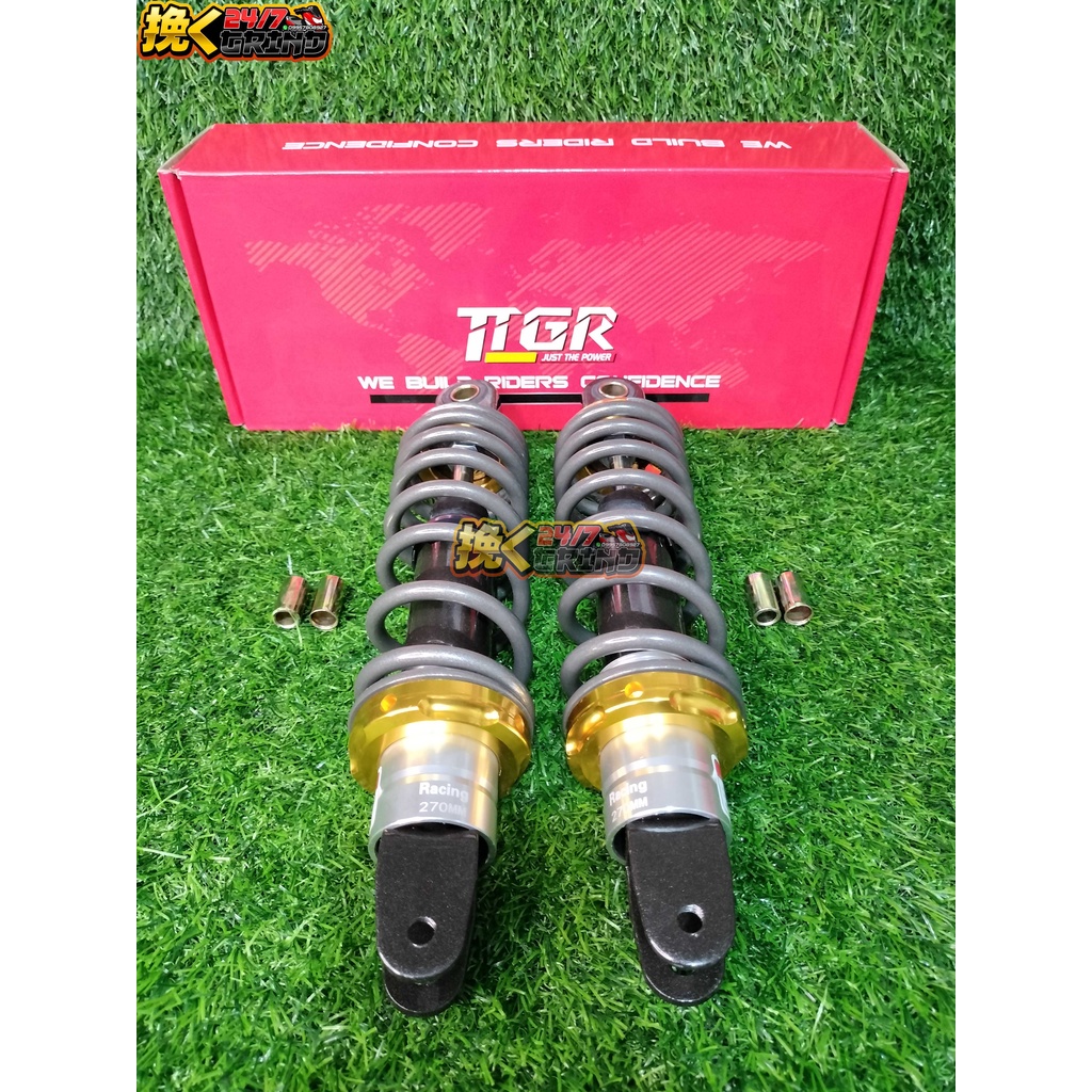 TTGR REAR SHOCK 270mm SEMI LOWERED NMAX / AEROX / NOUVO Z / PCX 150 ...