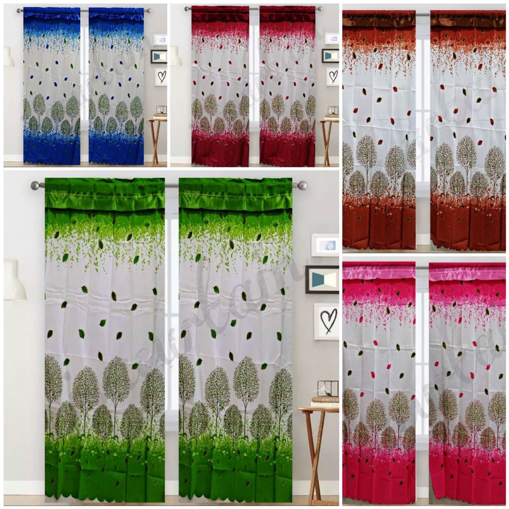 Sheering Curtain Good Quality Simple Curtain Without Ring kurtina ...