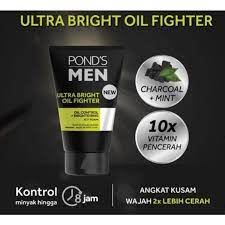 Ponds Men Ultra Bright Oil Fighter 100gr | Shopee Philippines