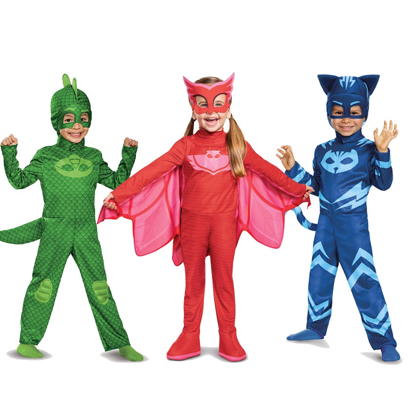PJ Mask Costume /PJ mask Cape/PJ Mask Birthday Decorations 18y