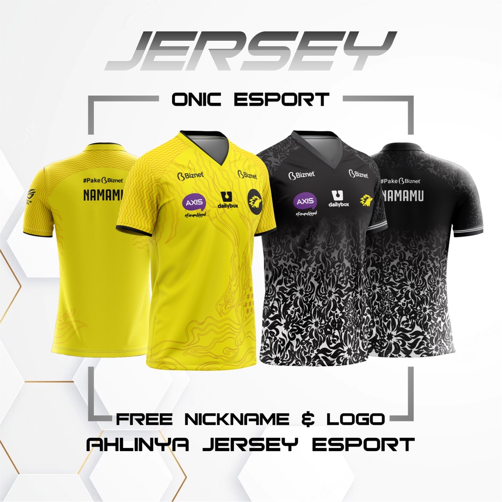 Onic Ph Jersey 2022 2023 Esport Jersey Onic Esports Home Away Terbaru