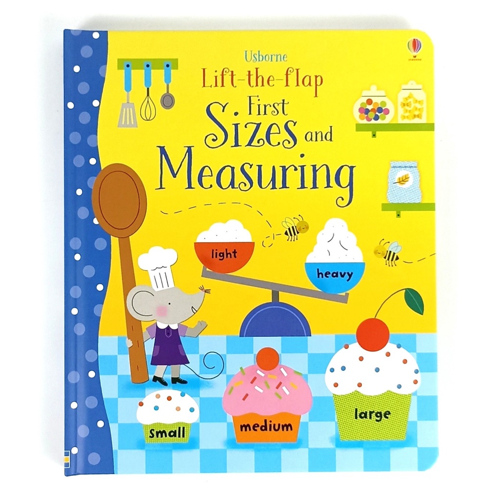 ORIGINAL Usborne Lift The Flap First Sizes and Measuring - Leon Books ...