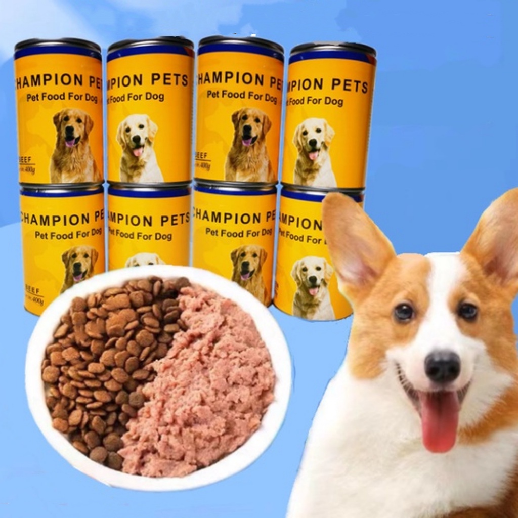 CHAMPION 400g DOG&CAT Pure Natural Organic Meat Paste Canned Food