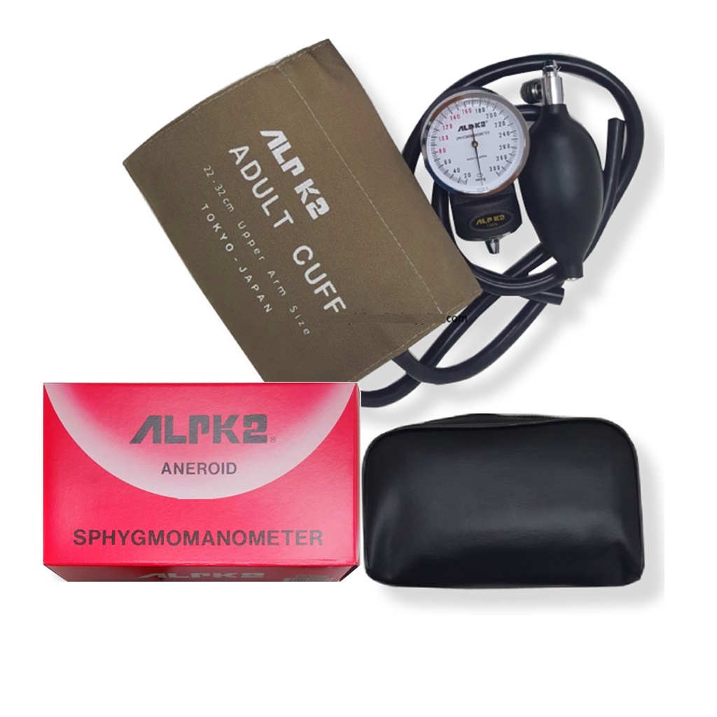 ALPK2 Aneroid Sphygmomanometer BP Apparatus Blood Pressure Monitor ...