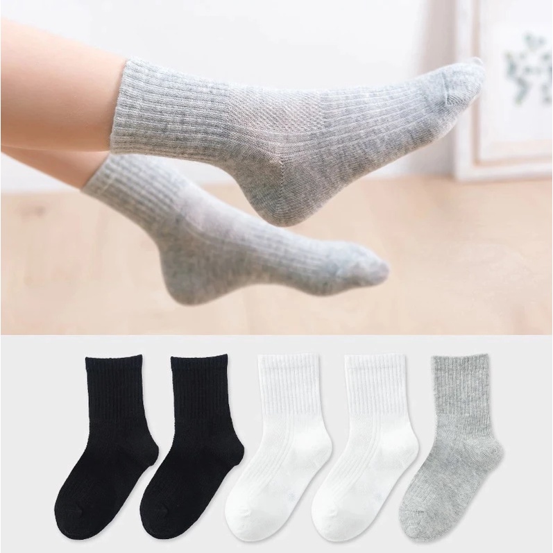 R&O Korean Breathable Soft Plain Cotton Unisex Ankle Socks sk30 ...