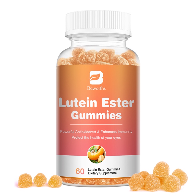 Beworths Lutein Ester Gummies Eye Protection Retinal Relieve Visual ...