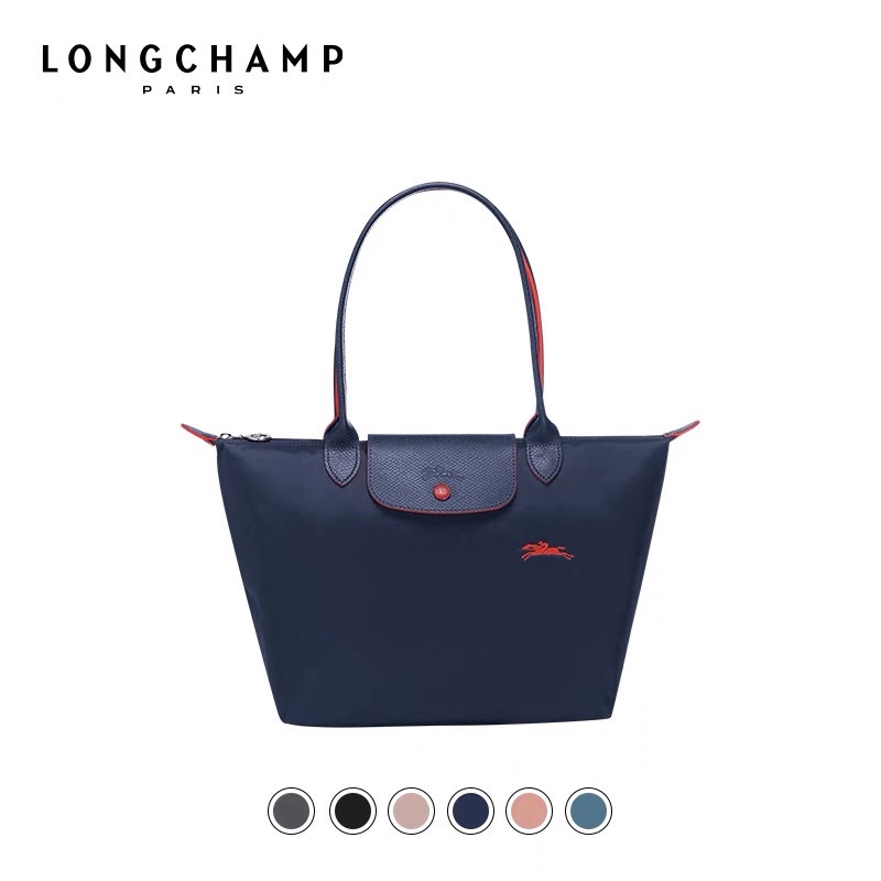 Original Longchamp Le Pliage 1899 2605 619/Long handle large ladies  portable messenger bag/jiaozi bag 1899 tote bag longchamp1899 Large handle 