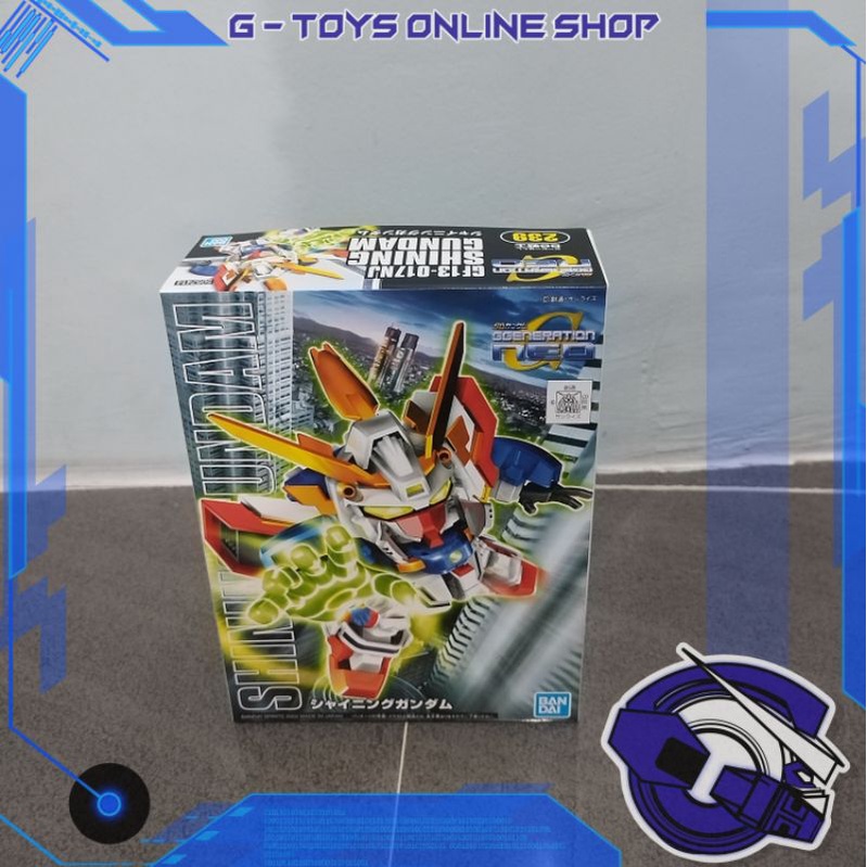Gundam BB239 Shining Gundam Model Kit - Bandai Action Figure
