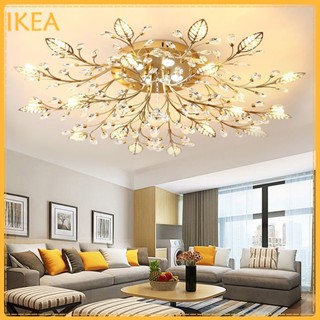 Low deals ceiling chandelier