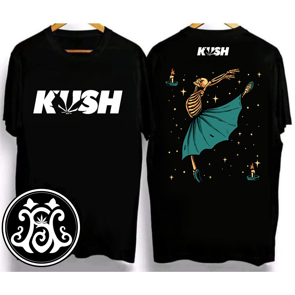 Kush Black Classic T-Shirt Comfortable Harajuku Personality