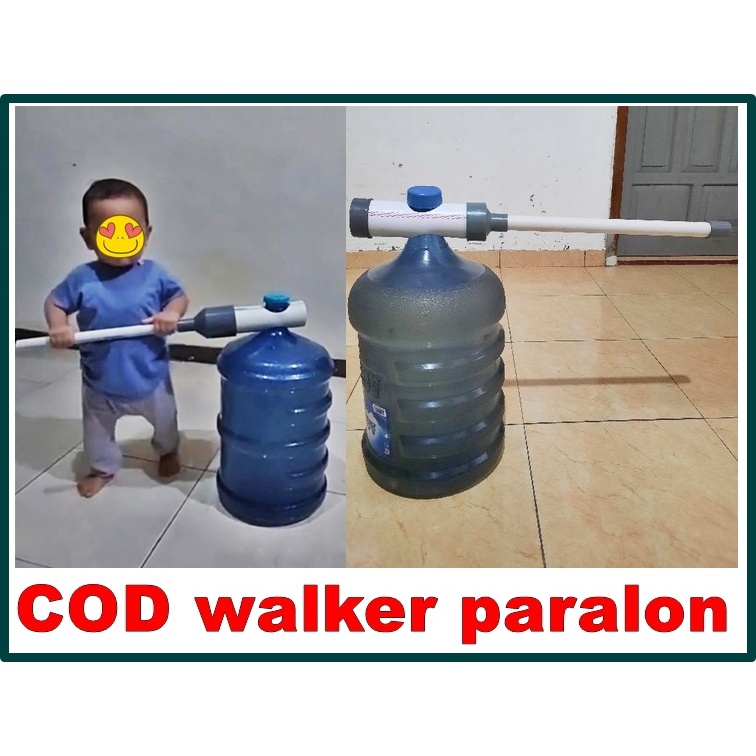 Baby walker Strong Pipe, Pushwalker, baby Walking Learning Tool. Learn