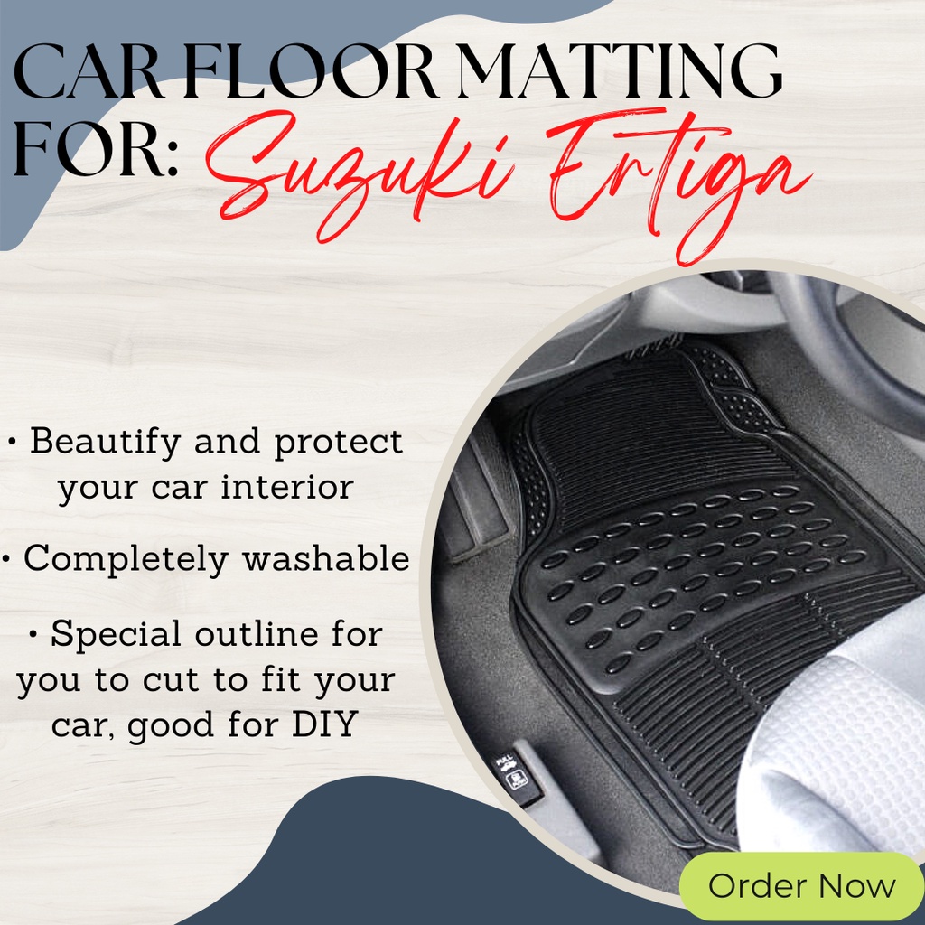 SUZUKI ERTIGA Heavy Duty Premium car floor guard mats mattings 4 pcs