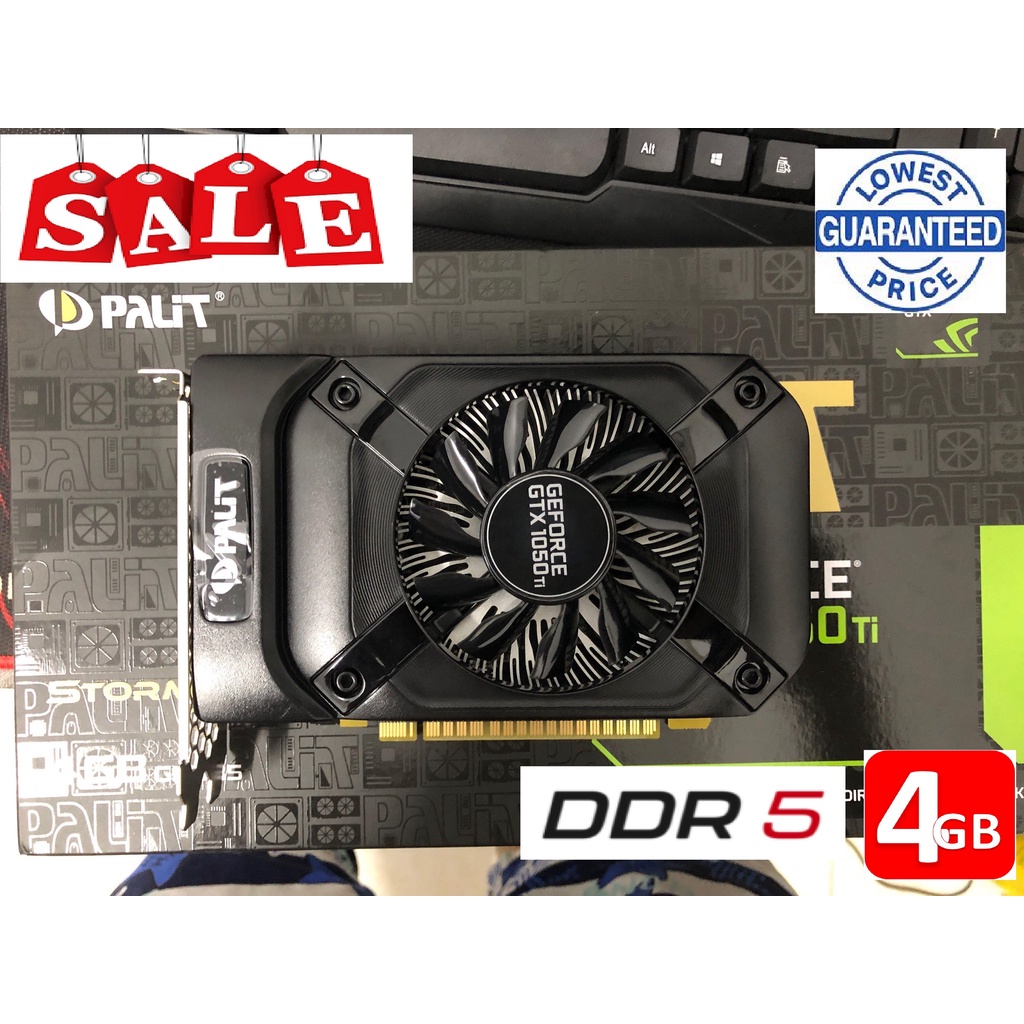 Palit / Zotac GTX 1050TI GTX1050TI StormX 4GB DDR5 Video Card Graphic ...