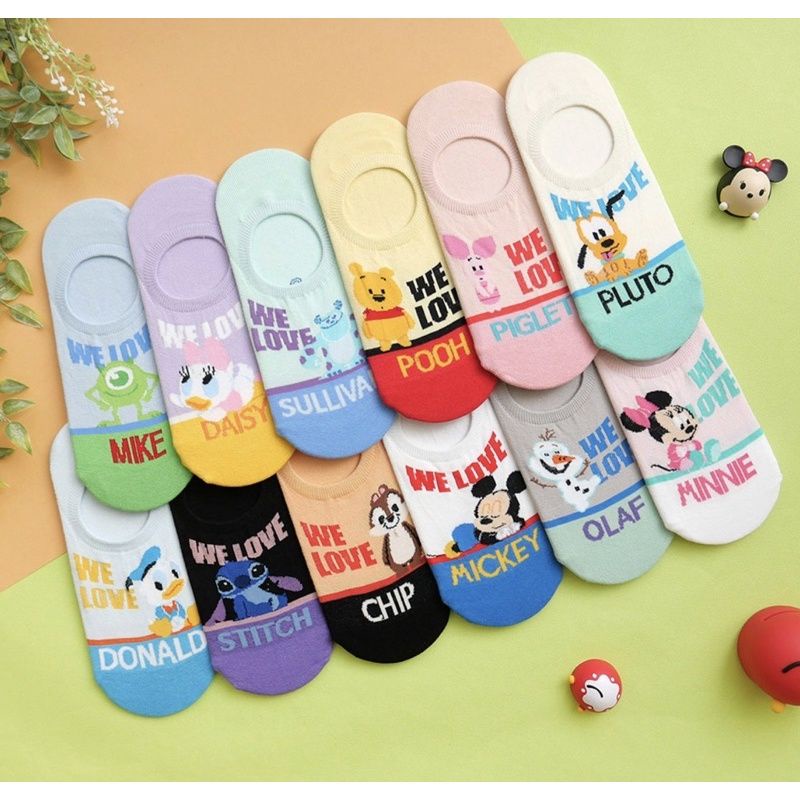 Lilo & Stitch Korean Footsocks Iconic Sock Unisex for Adult Character ...