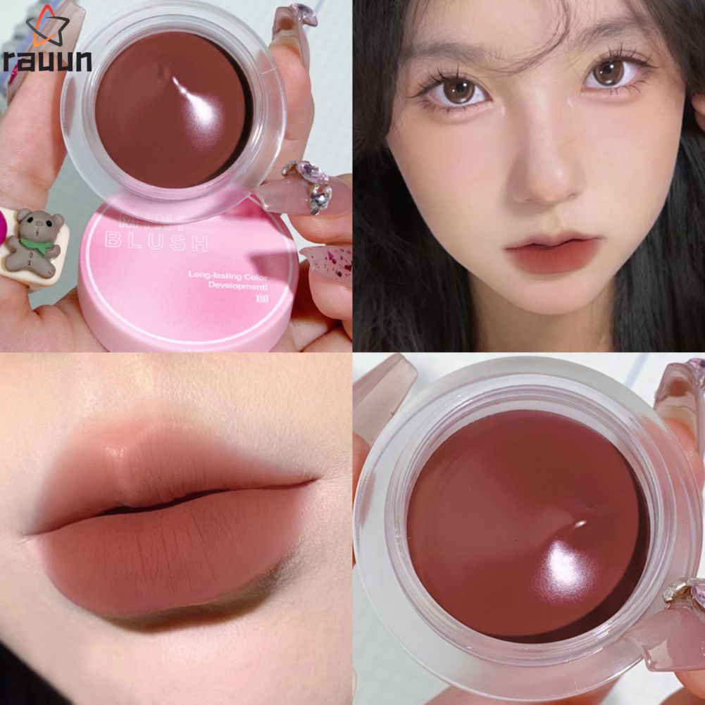 XIXI Lip Mud Lip And Cheek Dual Use Matte Light Velvet Lipstick RAUUN ...