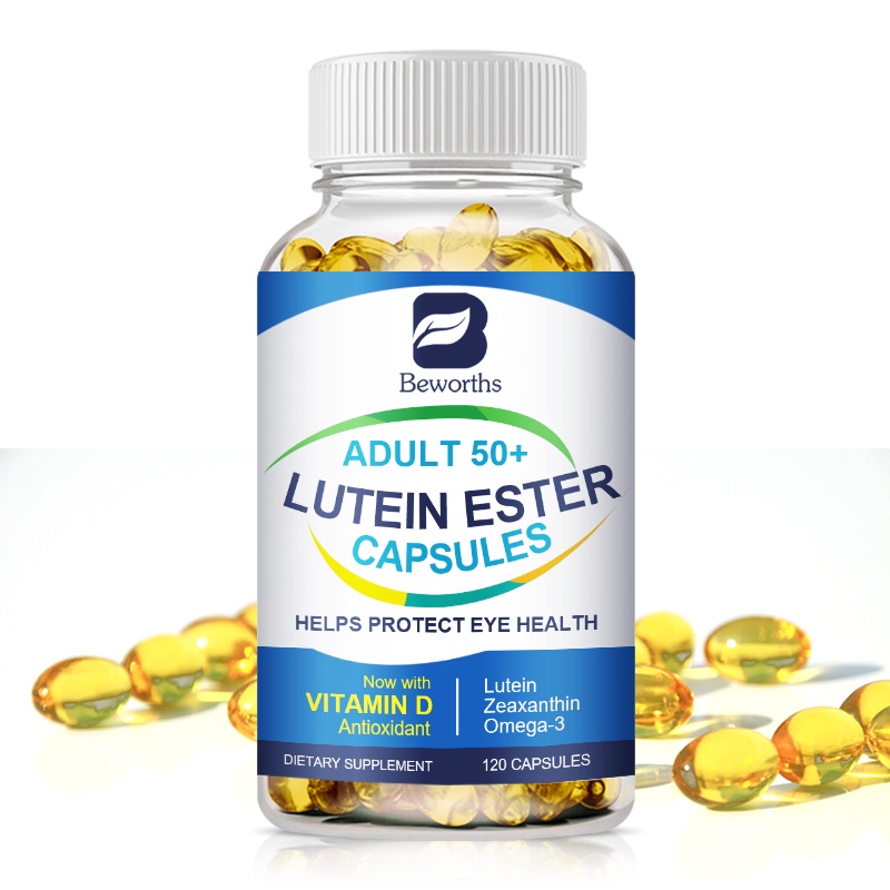 BEWORTHS Lutein Ester Capsules Contains Zinc, Vitamins C, E, Omega 3