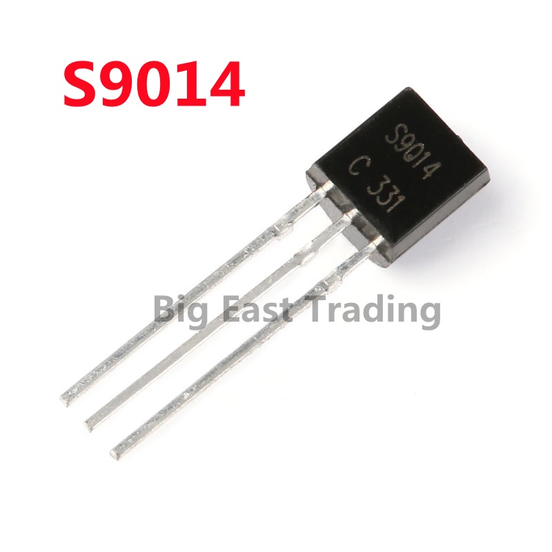 10PCS S9014 triode power transistor PNP,guaranteed quality | Shopee ...