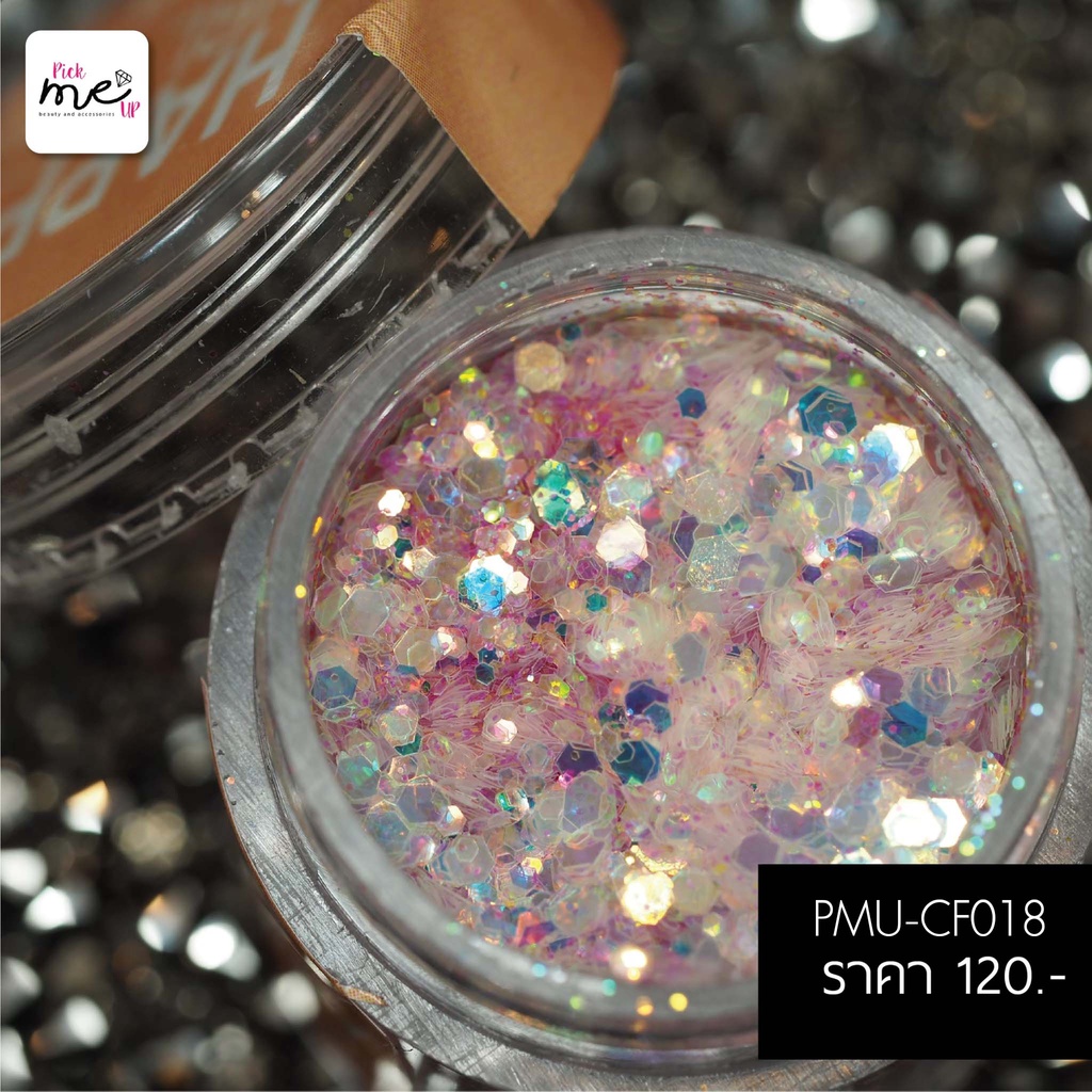 Glitter Powder For Manicure GT018 Bubble Gum (Pick Me Up) Shopee