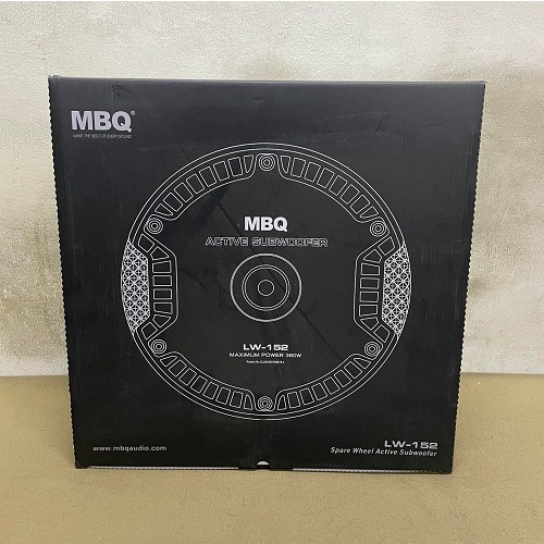 MBQ LW-152 SPARE WHEEL ACTIVE SUBWOOFER ( BLACK ) | Shopee Philippines