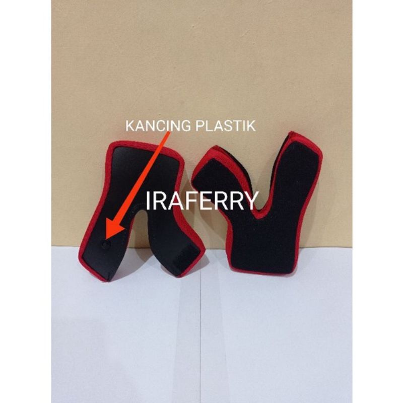 KYT RC7 RC7 full face Helmet Foam Fullset Plastic Clip Buttons | Shopee ...