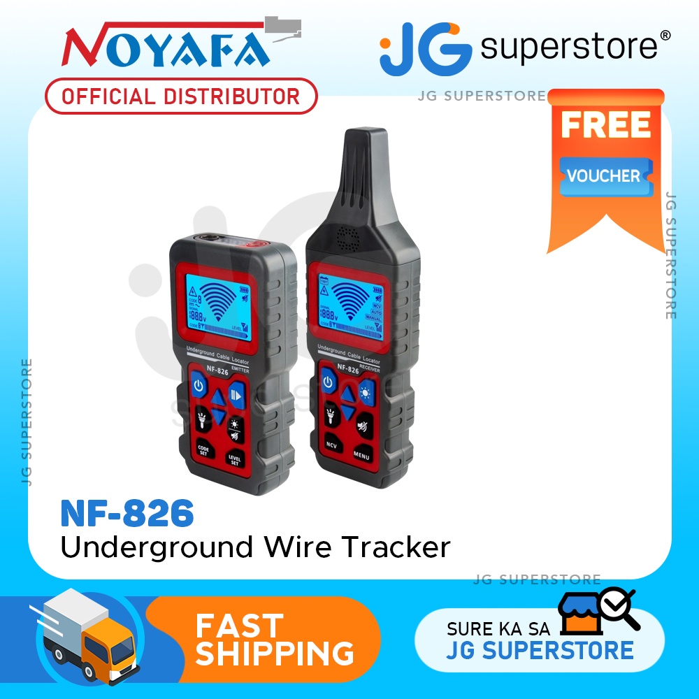 Noyafa NF826 Portable Wire Trackers Practical Telephone Lines Locator