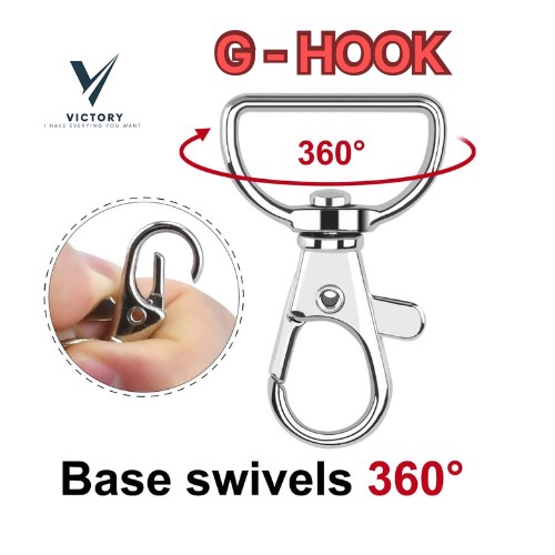 G hook for lace (Gold.Silver.Black)(100pcs/pack) | Shopee Philippines