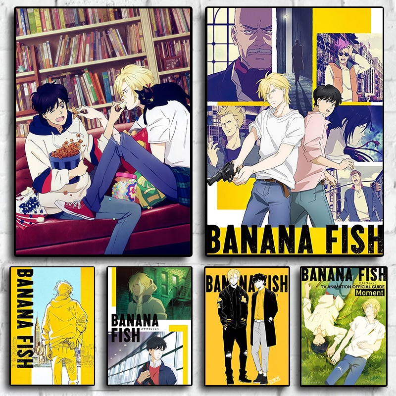 Japanese Anime Banana fish Retro Posters | Shopee Philippines