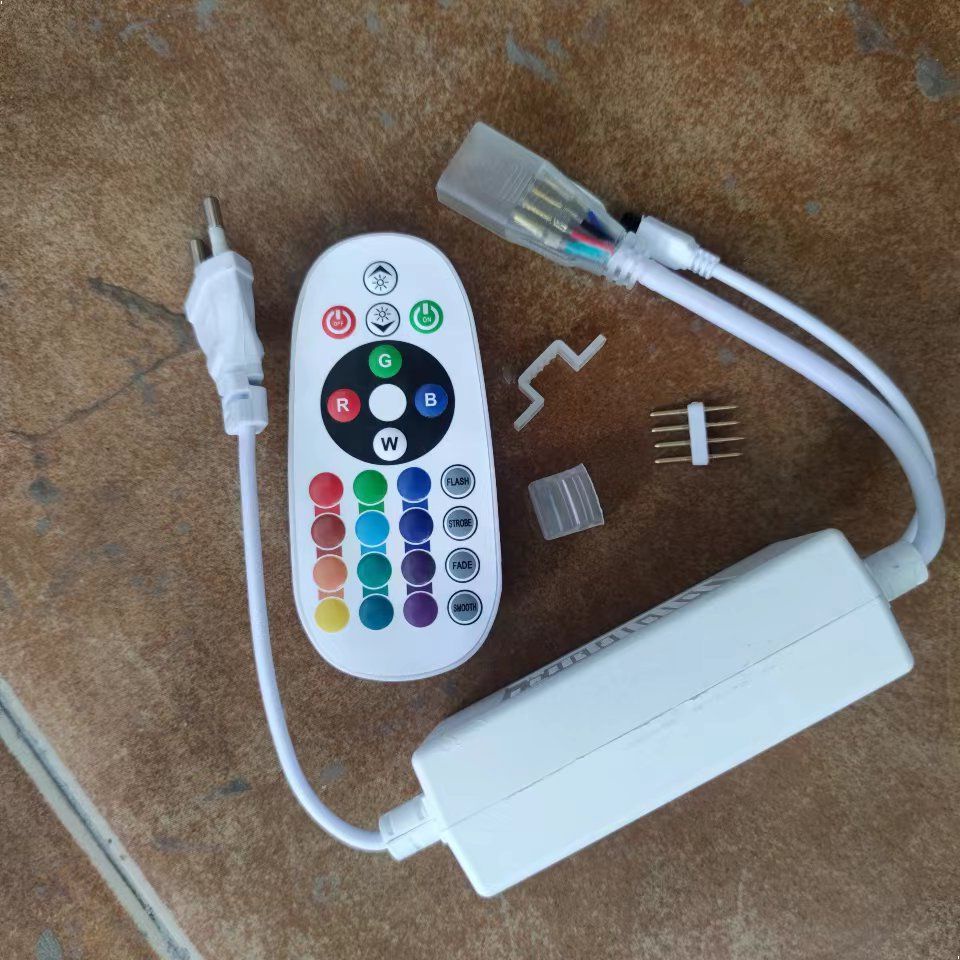Controller Infrared 24 Keys RGB Colorful Light Strip Hard Light Bar ...