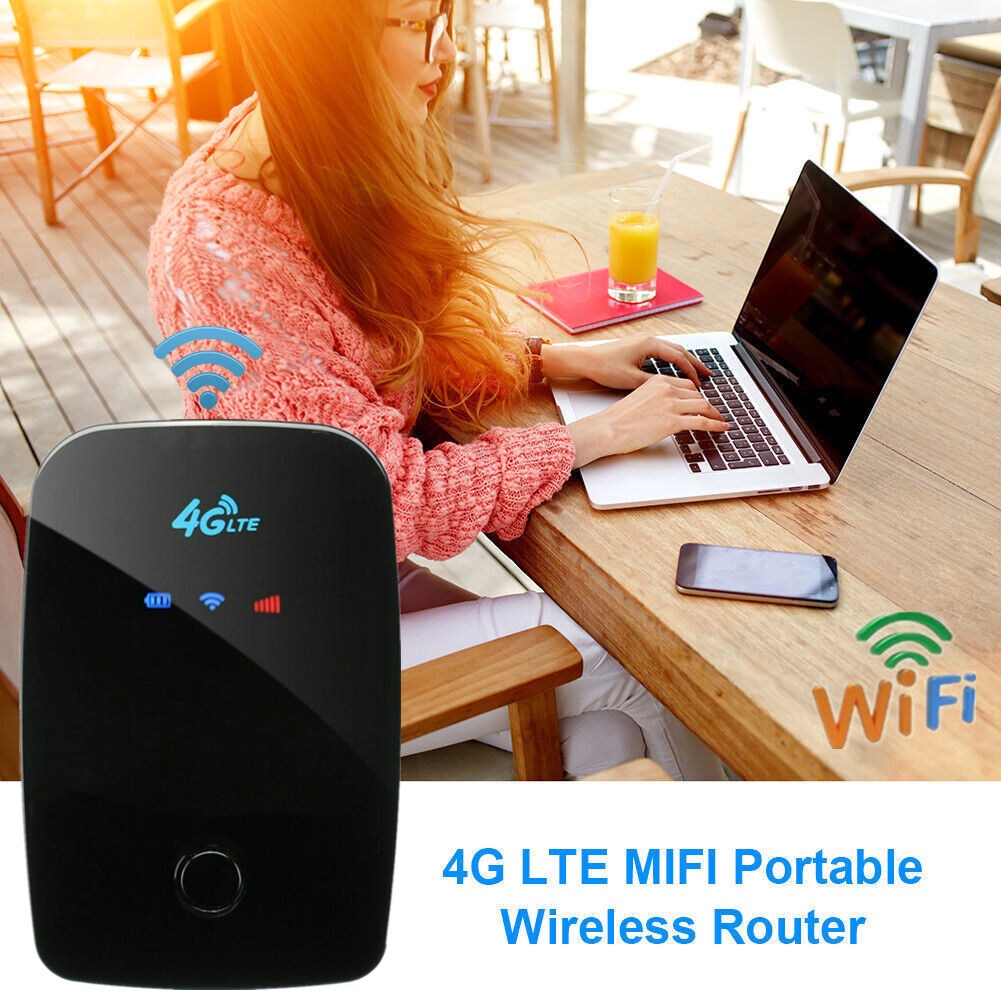 UNLOCKED MIFI Portable 4G WIFI Wireless Router SIM Card 150Mbps Mobile ...